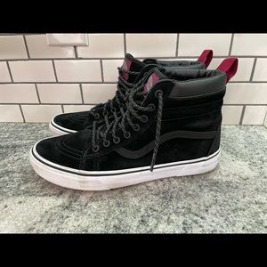 Vans SK8-Hi MTE - Men’s 10 - Black/White/Burgundy